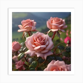 Roses Art Print