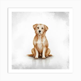 Golden Retriever 2 Art Print