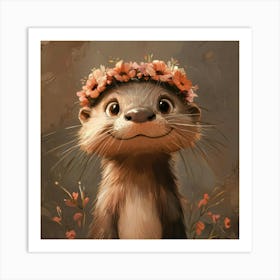 Cute Otter Poster