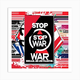 Stop war Art Print