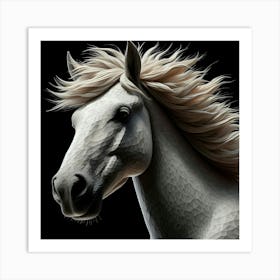 Horse Head  Art Print