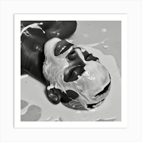 Man In A Bath Art Print