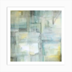 Pastel Abstract Watercolour "Waterford Print" Pastel Home Decor, Modern, Contemporary, Minimalist Art Print