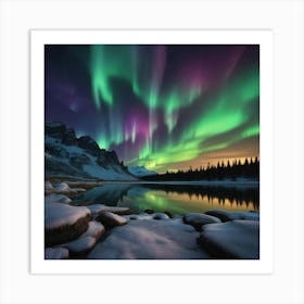 Aurora Borealis 177 Art Print