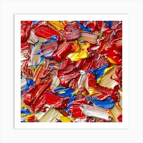 Red, Blue, Yellow And Green Art Print