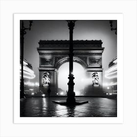 Arc De Triomphe Paris 8 Art Print