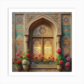 Window Of Iran Art Print