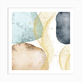 Abstract Watercolor Painting Art Print