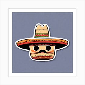 Mexican Hat 1 Art Print