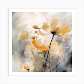 Yellow Flowers Art Print