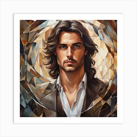 Portrait Of A Man 8 Art Print