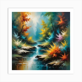 Autumn Forest 4 Art Print