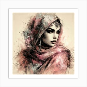 Exotic Beauty Artwork 109 Art Print