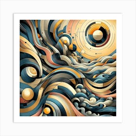 Abstract Painting Art Print