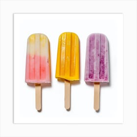 Popsicles 9 Art Print