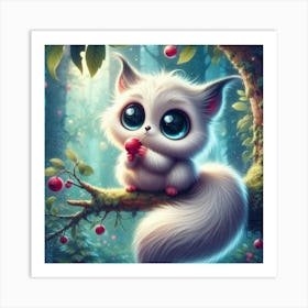 Cute Kitty 1 Art Print