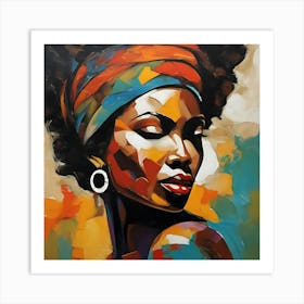 African Woman 1 Art Print