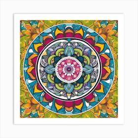 Mandala 9 Art Print