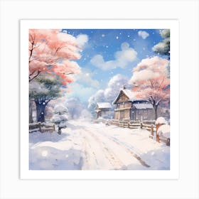 Clear Sky Yuletide Dreams Art Print