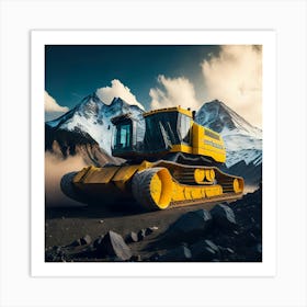 Buldozer Mountain (51) Art Print