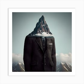 Mountain Man 1 Art Print