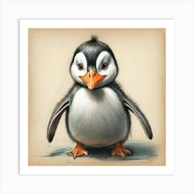 Penguin 15 Art Print