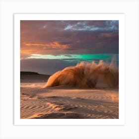 Sandstorm Art Print