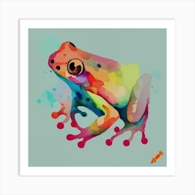 Craiyon 062522 Frog Art Print