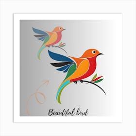 Beautiful Bird Art Print