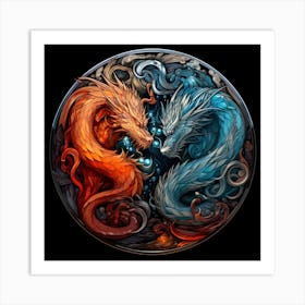 Dragons Art Print