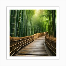 Bamboo Forest Art Print