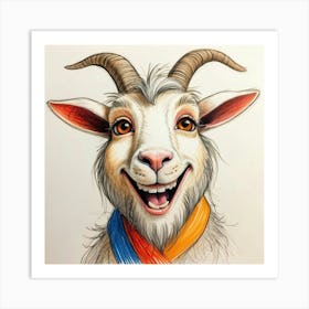 Goat! 28 Art Print