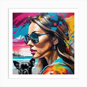 Sydney Girl Art Print