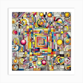 Abstract Painting 89 Art Print