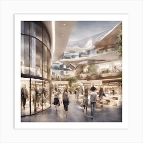 Sydney Mall Art Print