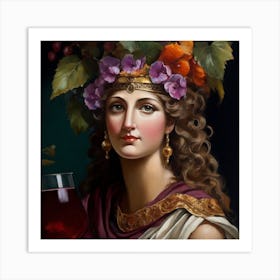 Greek Goddess 17 Art Print