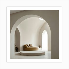 Room With Arches 4 Art Print