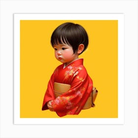 Asian Child Art Print