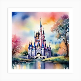 Cinderella Castle 48 Art Print