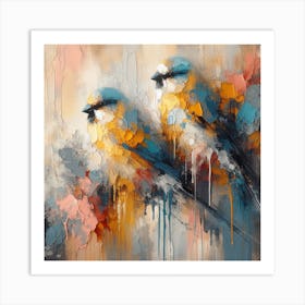 Canaries Art Print