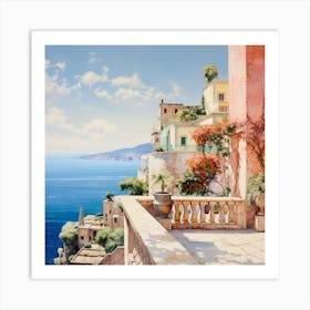 Harbour Hues: Impressionist Dreams Art Print