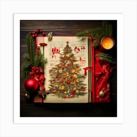 Firefly Festive Christmas Journal Of Warm Holiday Memories 60601 (2) Art Print