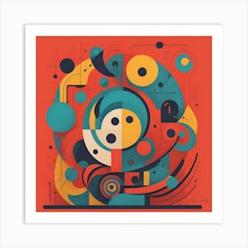 Modern Art Series Abstract Love: limited print of 150 only Art Print