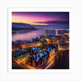 Fjords Of Norway Art Print