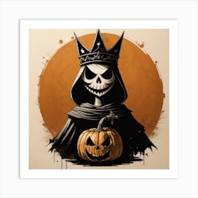 Pumpkin King  Art Print