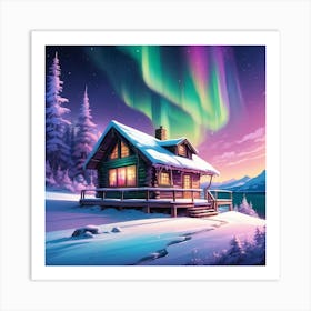 Aurora Borealis Art Print