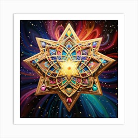 Star Of David Art Print