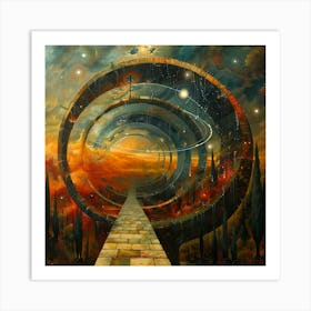 'The Spiral' Art Print