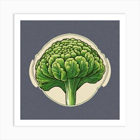 Brocolli 5 Art Print