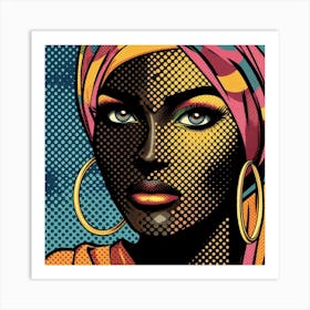 Nyasha Pop African Woman Art Print